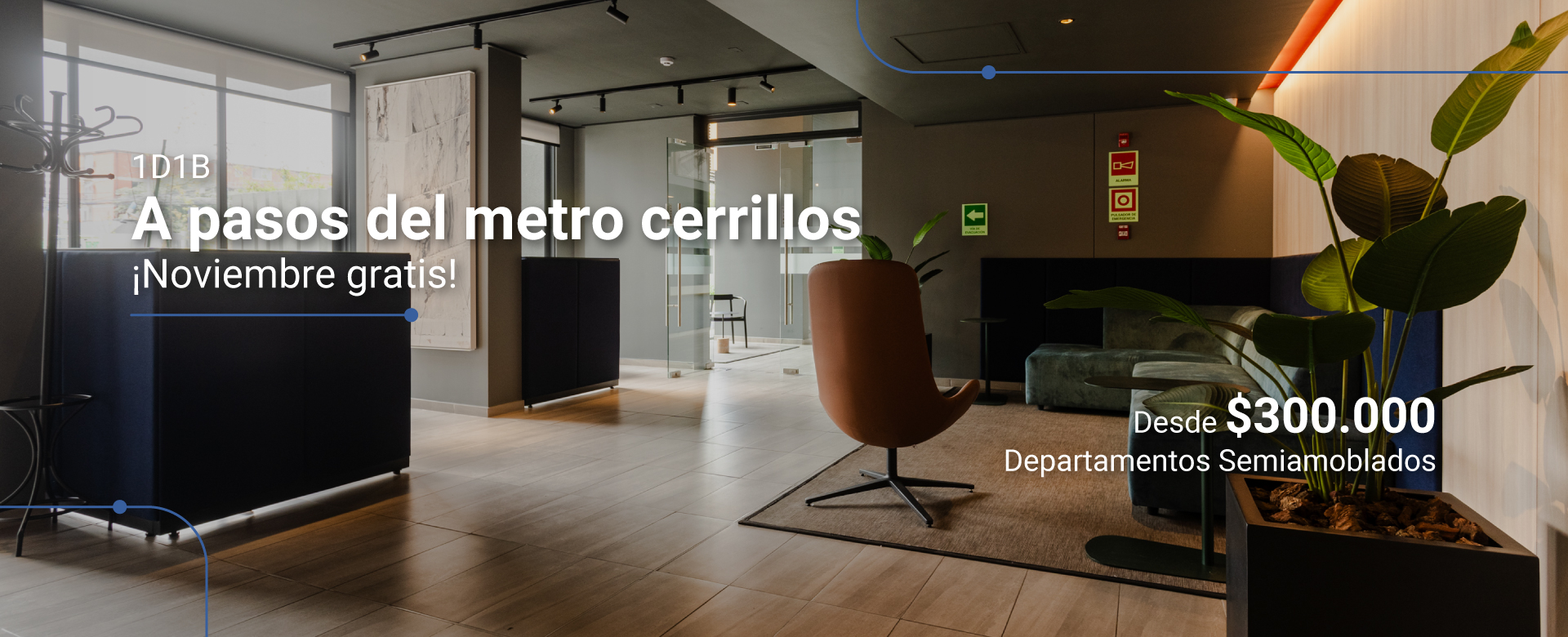 arriendo cerrillos metro semiamoblado
