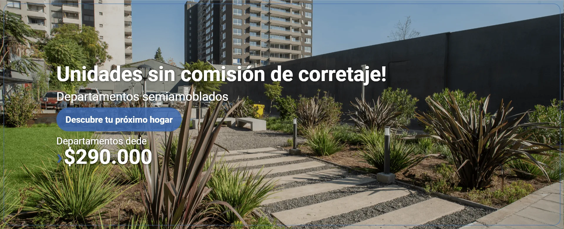 Arrienda sin comisión de corretaje departamentos