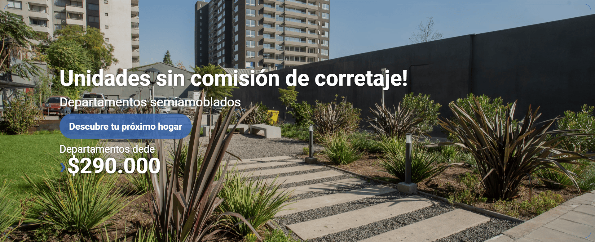 Arrienda sin comisión de corretaje departamentos