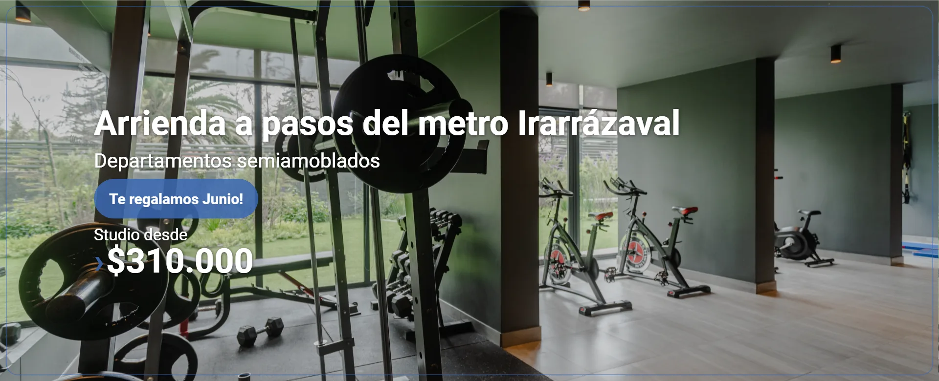 Arrienda en la santiago centro metro irarrázaval