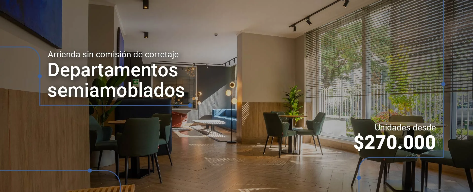 arrienda unidades sin comisión de corretaje