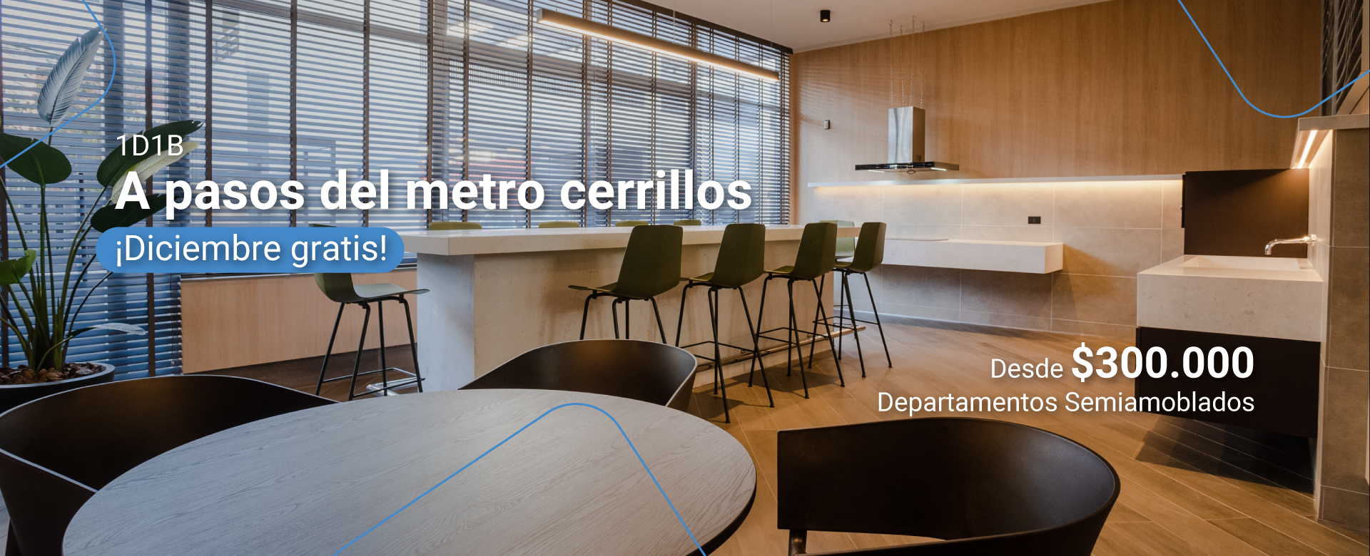arriendo cerrillos metro semiamoblado