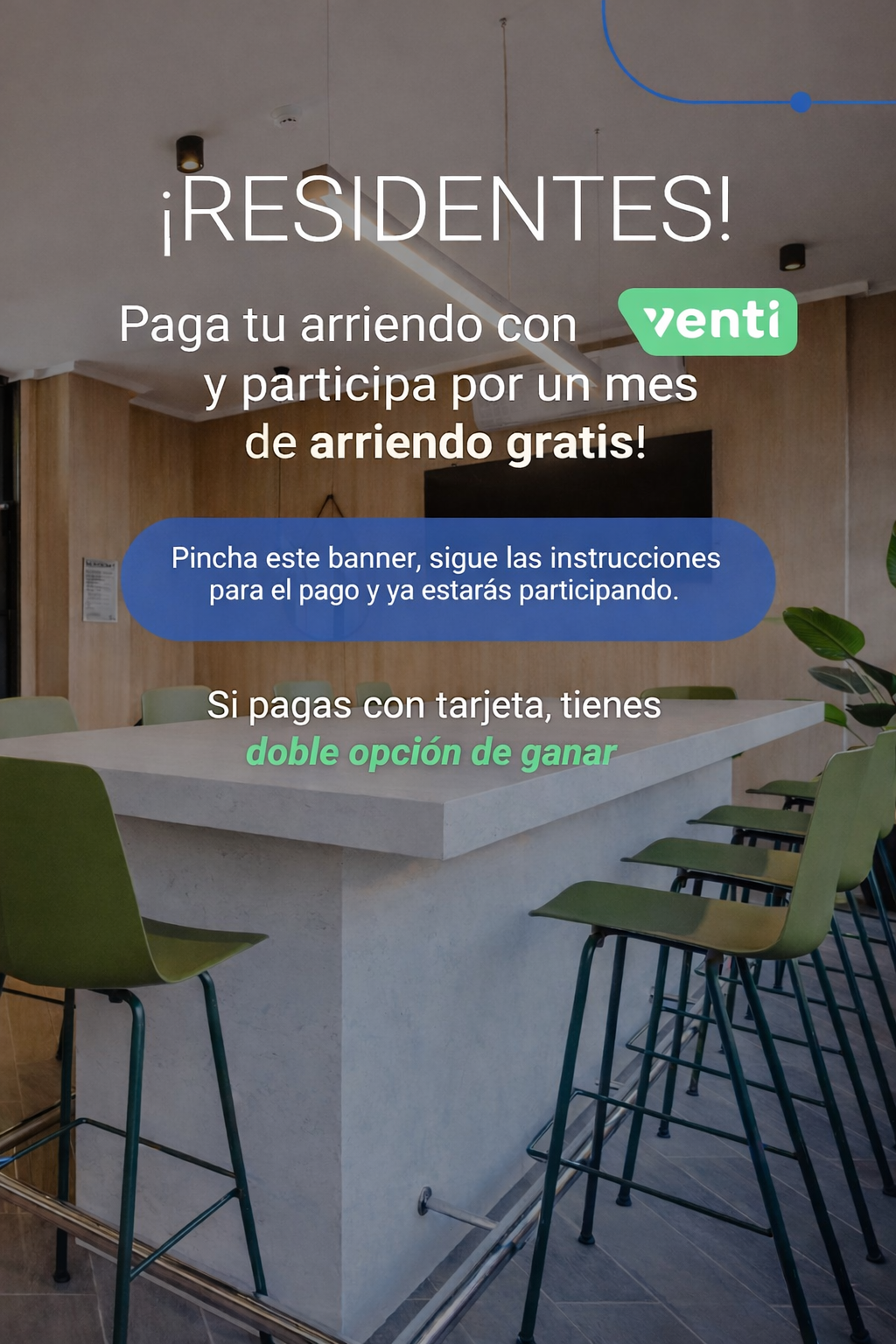 Paga con venti tu arriendo