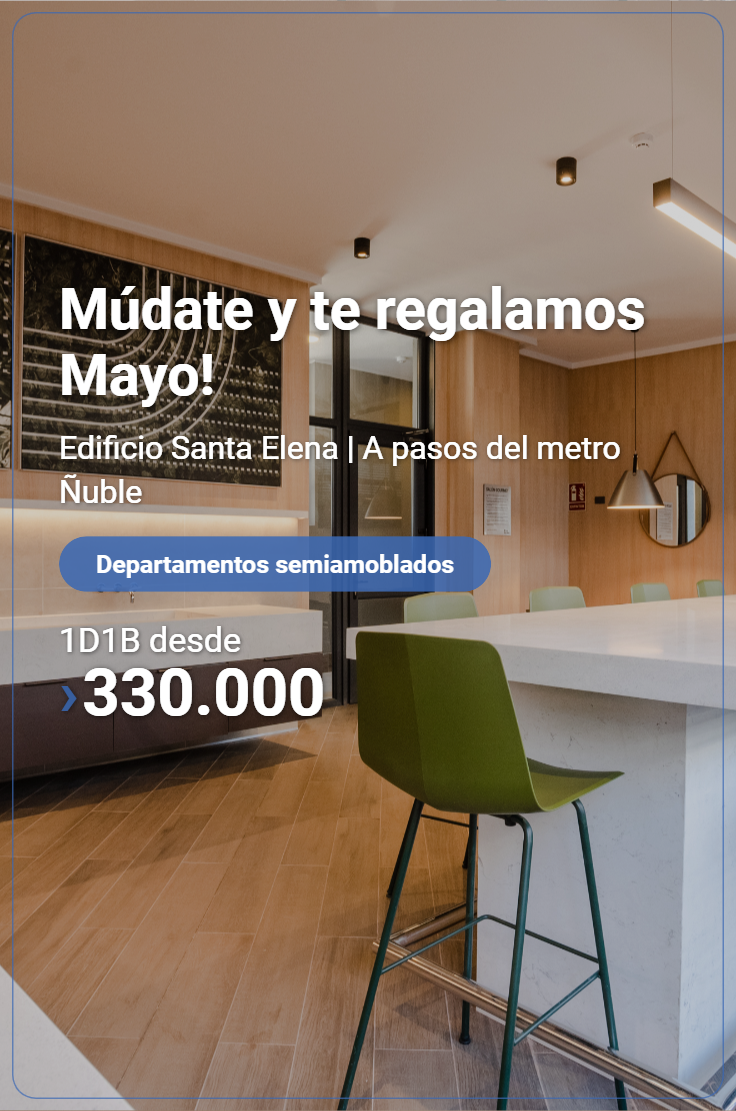 Arrienda en la santiago centro metro ñuble