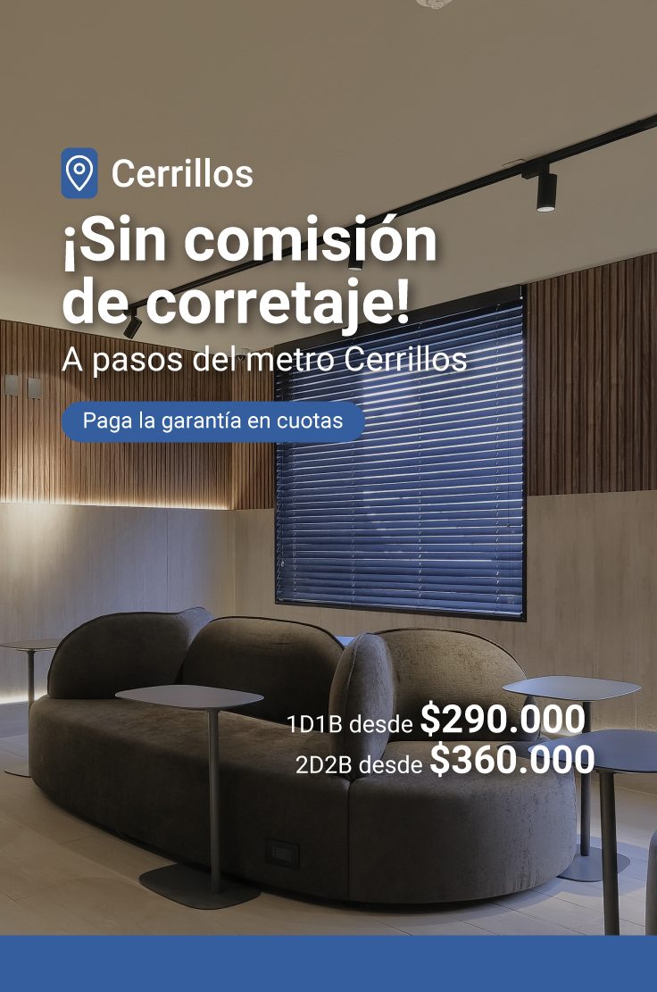 arriendo departamento cerrillos santiago