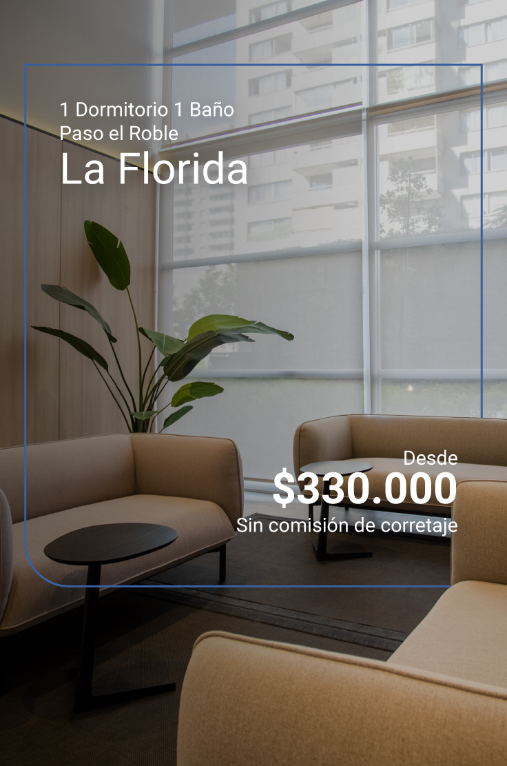 Arriendo paso el Roble la Florida departamentos semiamoblados